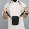 Fashion Simple One Shoulder Sports Trendy Crossbody Bag Solid Color - Carryon X