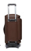 GlideX Leder-Reisetasche mit Rollen - Carryon X