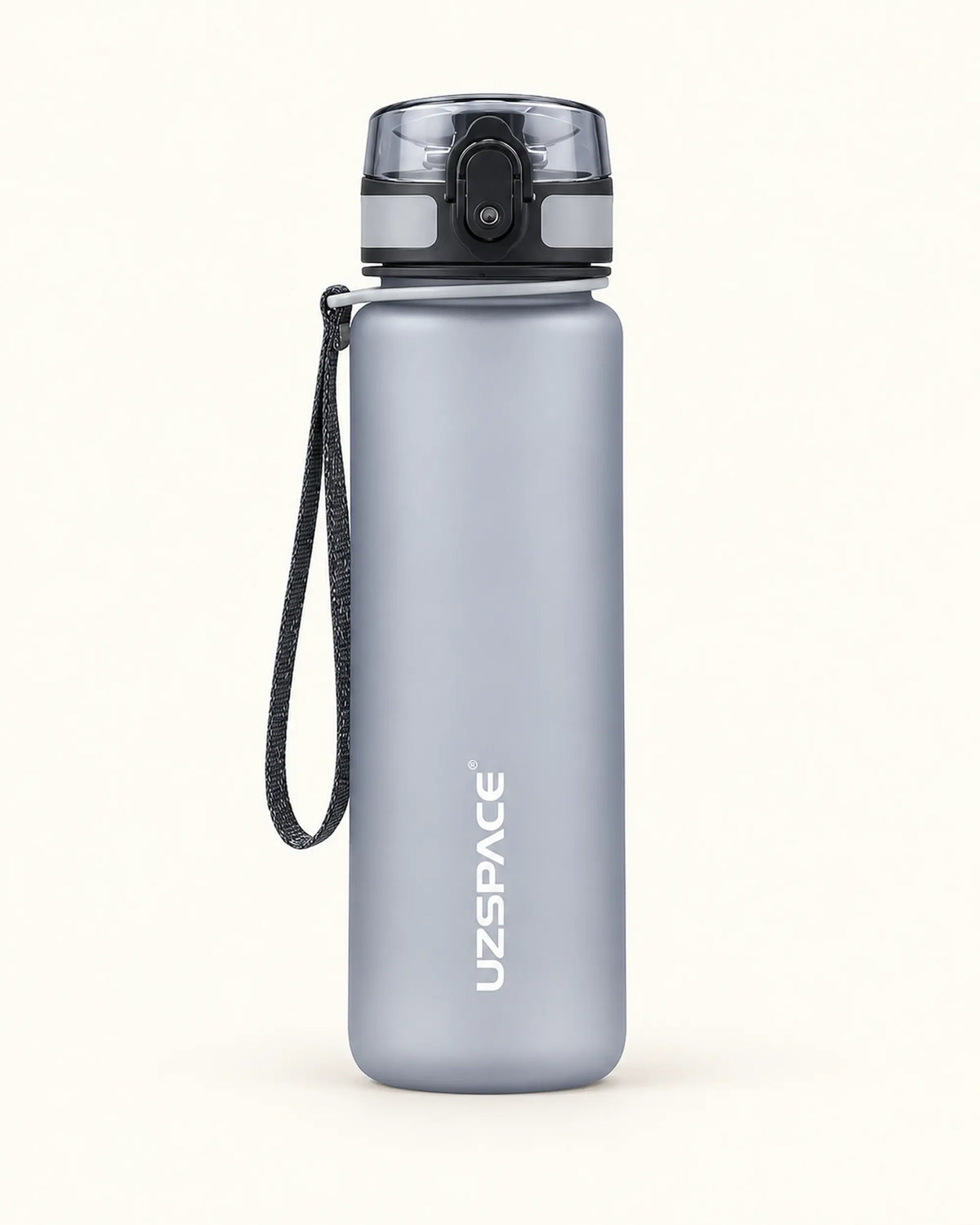 CARRYON X HydraGo Trinkflasche in Grau als Freisteller