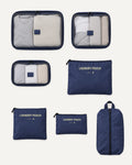 CARRYON X PackEase Reise-Organizer-Set in Navy.