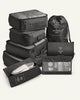 PackSmart – Reise-Organizer-Set, 8-teilig, wasserabweisend