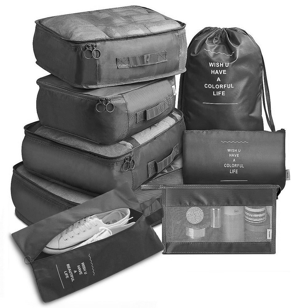 Reise-Set Ordnung: PackSmart Organizer-Set, PackEase Aufbewahrungstaschen und BeautyGo Kosmetiktasche
